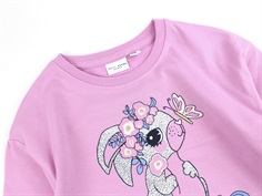 Name It pastel lavender/flower bunny sweatshirt
